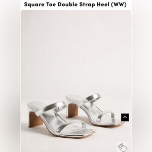 Torrid Square Toe Double Strap Heel